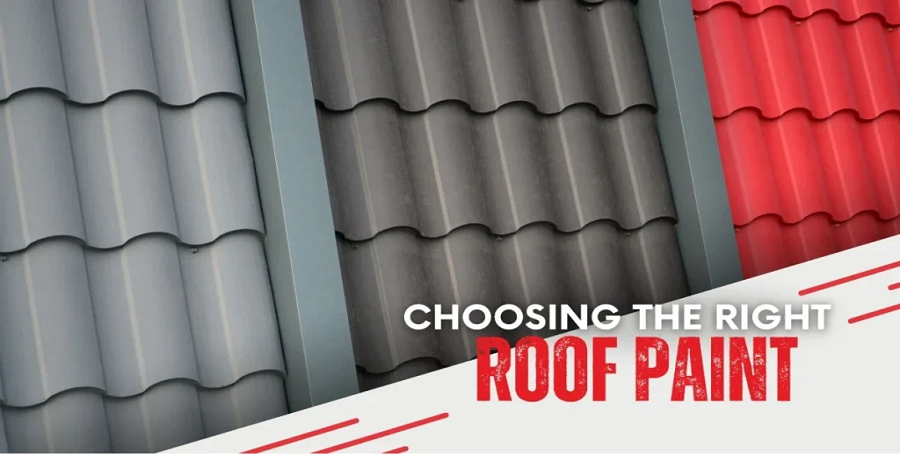 Choosing roof paint