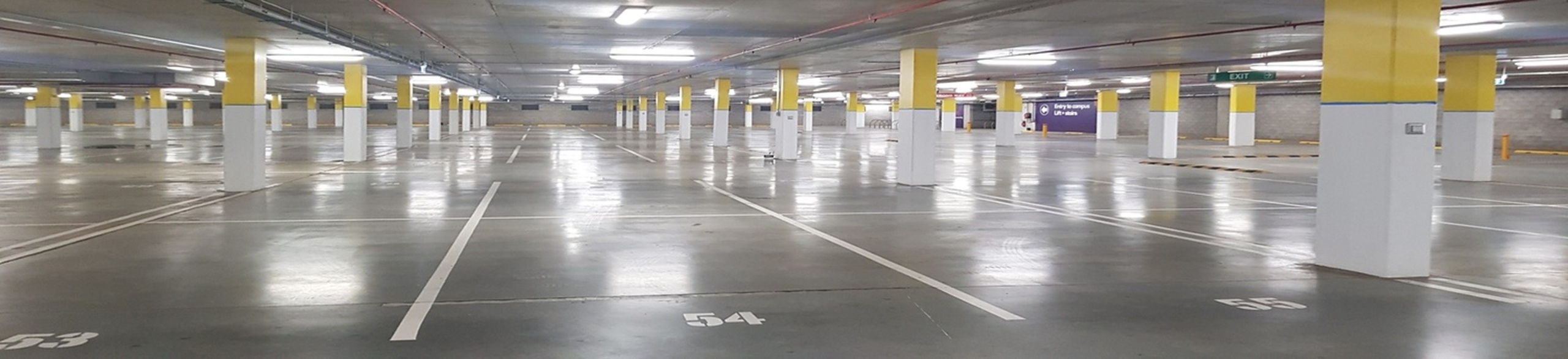 ACU University Car Park Banner